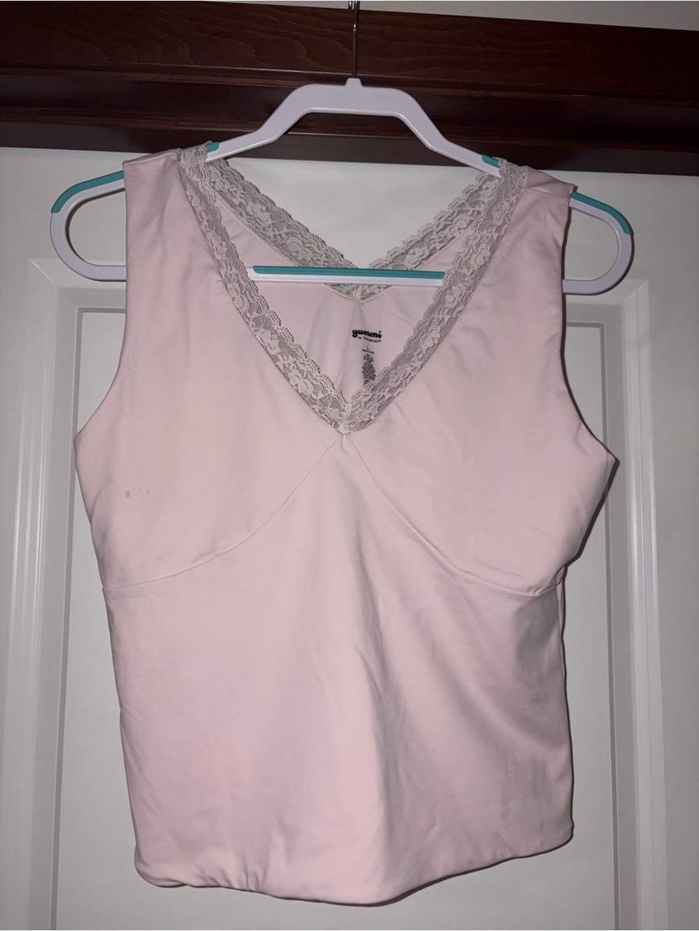 Pink Lace Tank • Yummi by Francesca’s
